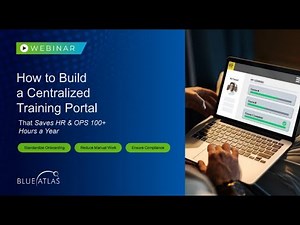 How to Build a Centralized Training Portal That Saves HR & Ops 100+ Hours a Year