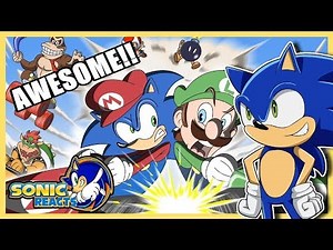 DID I WIN?!?! Sonic Reacts Sonic In Mario Kart Animation - Game Shenanigans