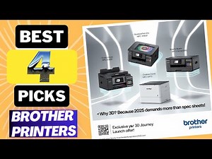 Top 4 Best Brother All In One Printers For [2025]