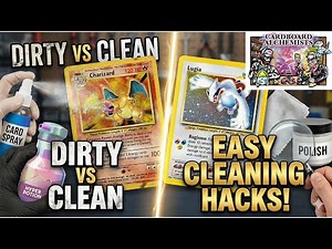 Easy Ways To Clean Pokemon Cards