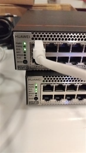 Configuring Stacking on Huawei S5700 Series Switches #stack