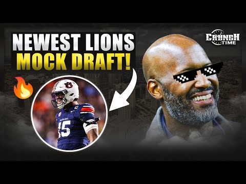 ESPN Projects Detroit Lions First & Second Round DRAFT Picks!