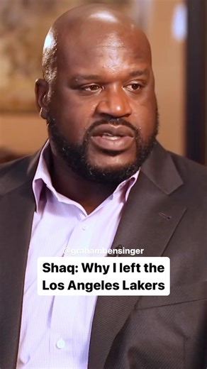 Shaq: Learned tough lessons in Orlando #shaq #lakers #nba #basketball | Graham Bensinger
