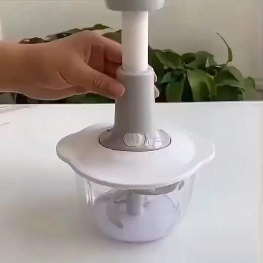 Effortless Cooking with Manual Hand Push Chopper