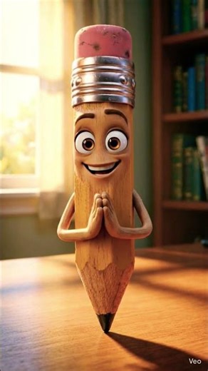 Mastermind Pencil ✏️✨ | Ultra Realistic 4K 3D Character