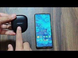 How to pair Bose Quite Comfort Ultra Earbuds with your Mobile #bose ‪@Bose‬
