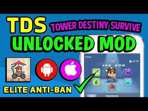 TDS Tower Destiny Survive V1.11.0 Hack ⚡ Unlimited Gems, Coins & Energy, Mode, OHK Mod [iOS/Android]