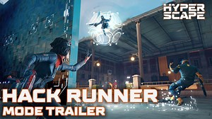 2.6K views · 117 reactions | A new time-limited mode is available in #HyperScape! ❓❔ In Hack Runner, your hacks are randomized every two minutes, so you’ll need to adapt on the fly if you want to eliminate the opposition.  Join Hyper Scape Open Beta for FREE and play Hack Runner until July 28! | Ubisoft | Facebook