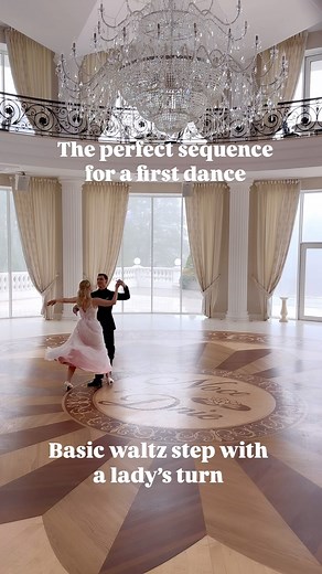 The basic waltz step with a twist—adding a partner turn—is actually quite simple. It involves taking the classic waltz step in the „one, two, three” rhythm and adding a gentle rotation for the partner. The leader’s steps remain the same, but the follower needs to complete a sequence of three steps while turning. It’s important to maintain a straight posture, take small steps, and keep the body weight centered over the mid-foot. This allows for a smooth, dynamic turn while staying in sync with th