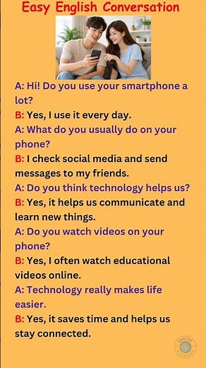 Easy English Conversation | Technology in Daily Life | Listening Practice