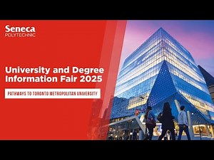 UDIF 2025 | How to transfer from Seneca Polytechnic to Toronto Metropolitan University
