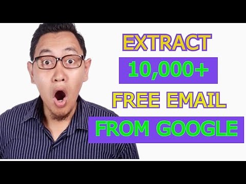 How To Find Bulk Email Address (Extract Email From Google For Free)