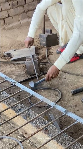 How to Make an Iron Design with Just a Hammer | Malik Got Talent