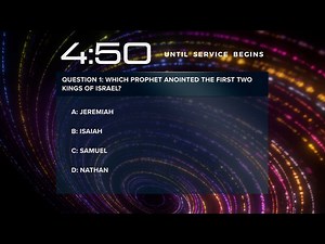 Infinite Trivia Countdown | Life Scribe Media | WorshipHouse Media