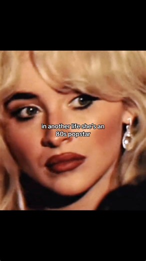 In another life Sabrina Carpenter is an 80s popstar 😩