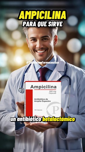 Ampicilina: ¿Para qué sirve?