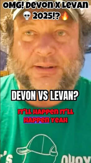 Devon Larratt vs Levan Saginashvili Arm Wrestling Rematch In 2025!?💀#armwrestling #devon #levan #fy