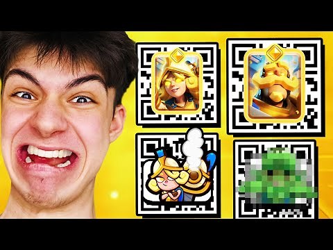 EVERY WORKING QR CODE REWARD GIFT! (UPDATED) - Clash Royale