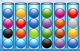 Bubble Sorting Deluxe - kostenlos online spielen 🕹️