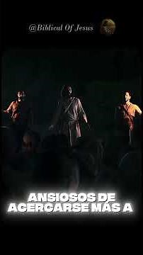 JESÚS a la MULTITUD: "Vengan a MÍ los que están CANSADOS" 🕊️❤️ (The Chosen) #shorts