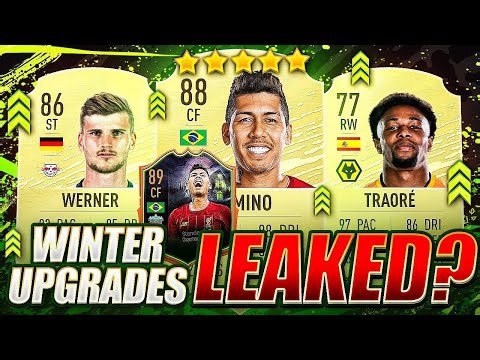 Leaked FIFA 20 winter upgrades?