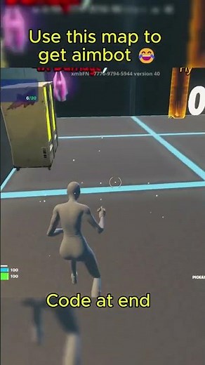 Use this map to get Aimbot #fortnite