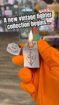 Helping a new collector start their vintage lighter collection…