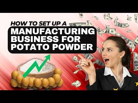 Why and how to set up manufacturing business of Potato Powder #potatopowder #Potatopowderbusiness