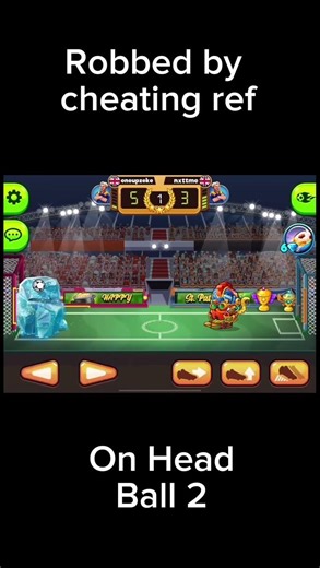 Head Ball 2: Did the referee cheat?
