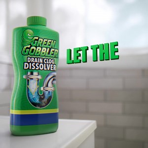 Drain clogged with who-knows-what? Green Gobbler is effective and safe for your pipes, guaranteed (or it’s free). | Green Gobbler
