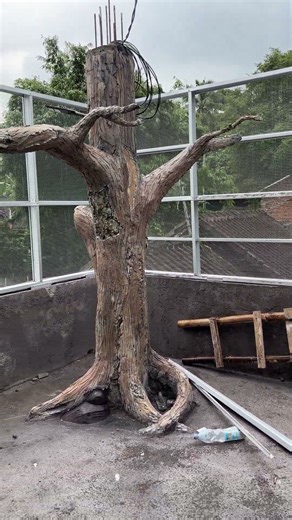 Proses pembuatan kandang aviary di lantai dua baru mencapai 60% #aviarydepanrumah #birds #kicaumania