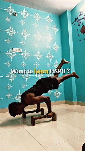HSPU Progression for Beginners | Step-by-Step Drills #hspu #calisthenics