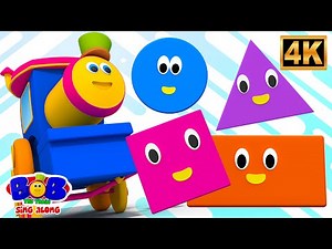 Learn Shapes for Toddlers | Shapes Song with Bright Colors
