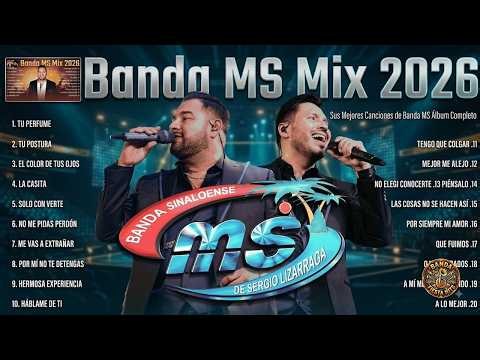 Banda MS Exitos 2025 Con Letras Album Completo Sus Mejores Canciones Romanticas y Exitos