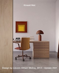 A new design for our moment in time. Kinesit Met works in both home and office environments. Find out more on its flexibility: https://bit.ly/3q5BQG6 Product Design: #LievoreAltherrMolina Creative Art Direction: #AltherrDesilePark Photo: #Algastudio, #SalvaLopez | Arper