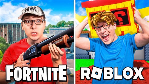 Roblox vs Fortnite (ROAST BATTLE)