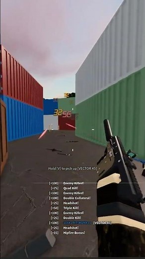 Kriss vector | Phantom forces #roblox #phantomforces #clips