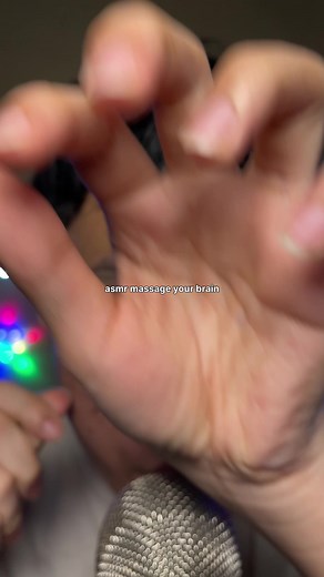 ASMR Mouth Sounds and Brain Massage Visual Triggers