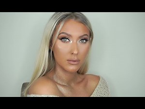 GOLD GLITTER GLAM GODDESS TUTORIAL | EMILY WALKEAR