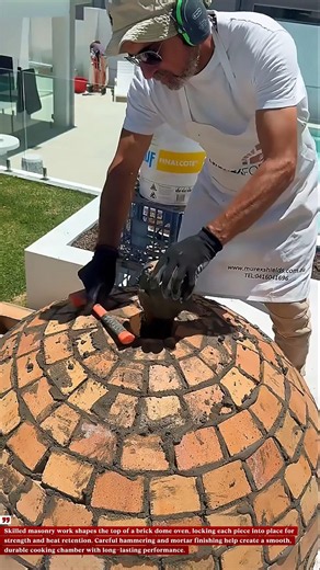 Brick Dome Oven Build