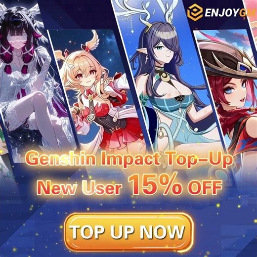 Genshin Impact Top-Up15% Off#genshinimpact