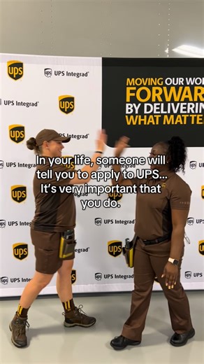 UPSjobs on Instagram: "AND it’s very important you follow @UPSjobs on all socials for updates. 😉"
