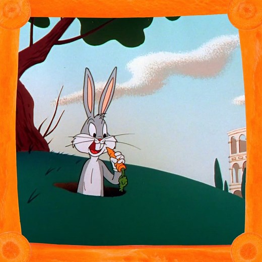 Bugs bringing you 14 seconds of carrot crunching goodness. | Looney Tunes