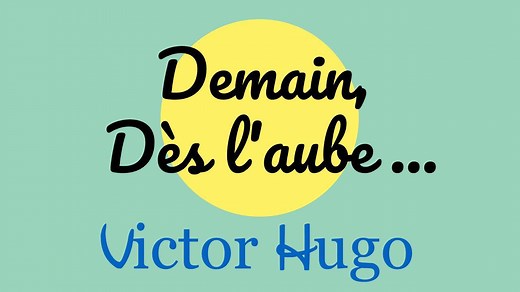 10K views · 344 reactions | Demain, dès l'aube Victor HUGO | La grande Bibliothèque Frenchpdf - Un livre chaque jour | Facebook