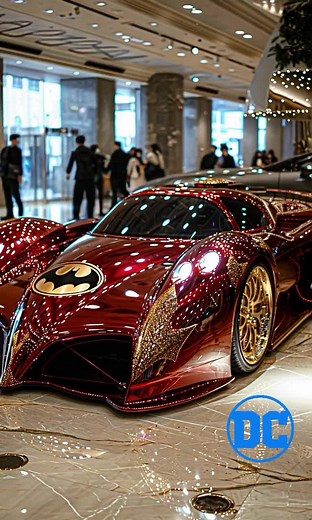 Masterpiece AI Art: Batman and Cars Unite