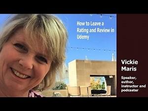 How to Leave a Rating and Review in Udemy