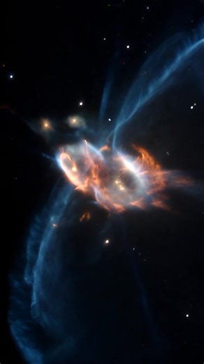 In the Bullet Cluster collision, dark matter kept going while hot gas slammed to a stop—giving us a clear map of the universe's invisible scaffolding! 🕸️🌌 This separation is one of dark matter's best proofs. Mind blown? 🤯 Comment below and tag someone to explore the unseen! #BulletCluster #DarkMatterProof #CosmicWondersDaily | Cosmic Wonders Daily