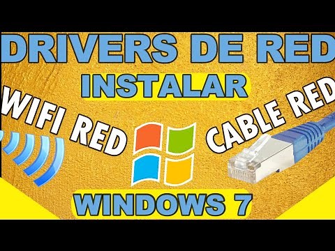 Descargar e Instalar Driver de red WIFI/ETHERNET, controladores LAN/Inalámbrica WINDOWS 7 32/64 bits