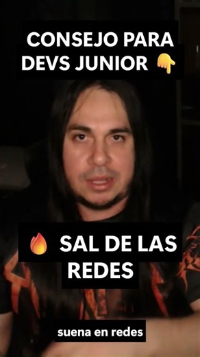 🔥 Si eres PROGRAMADOR JUNIOR, haz esto