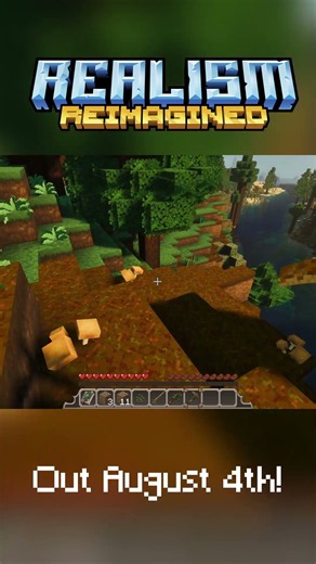 Realism Reimagined Early Access Quick Gameplay! #minecraft #mcpe #addon